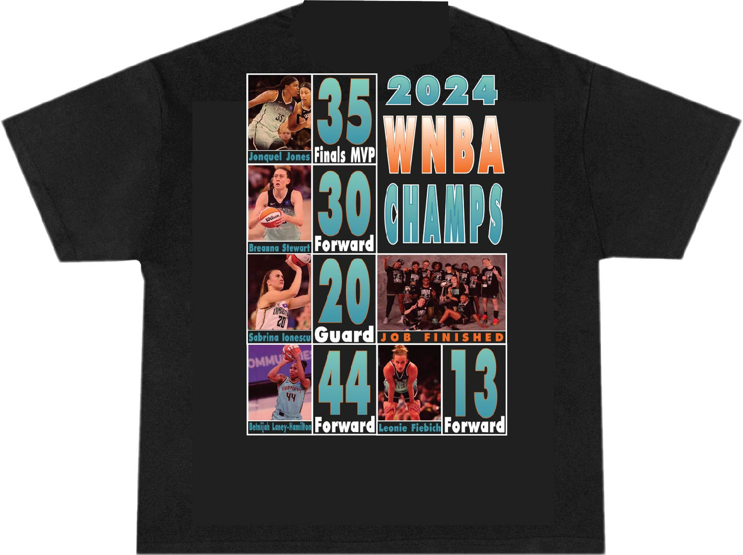 NY LIBERTY CHAMP TEE