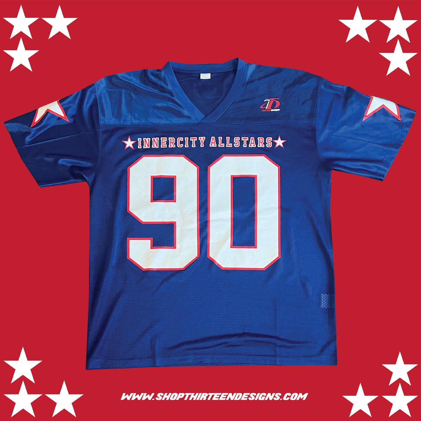 5 STAR FOOTBALL JERSEY