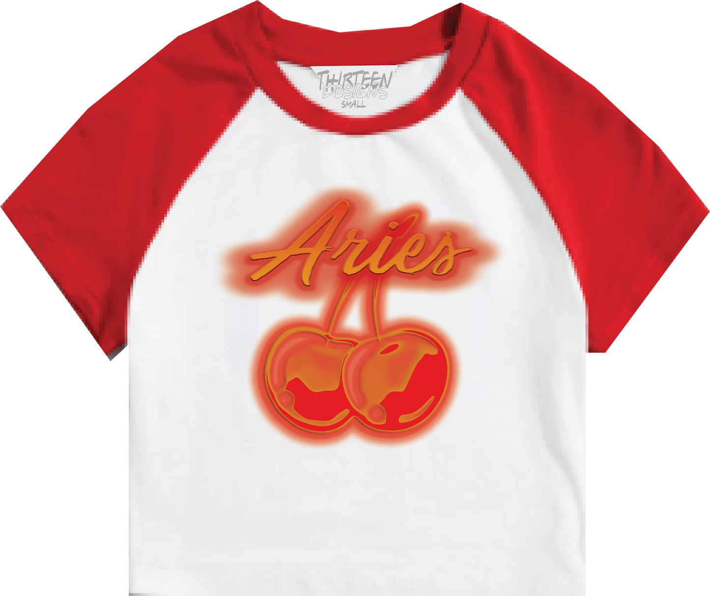 ZODIAC CROP TOP - RED