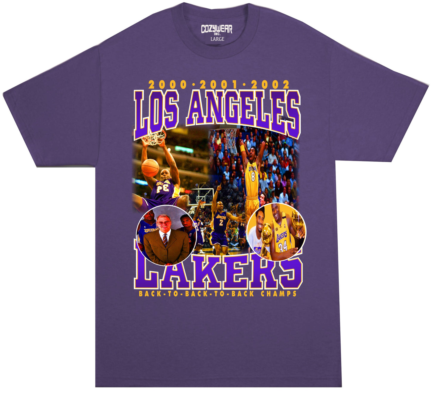 LAKERS 3-PEAT TEE