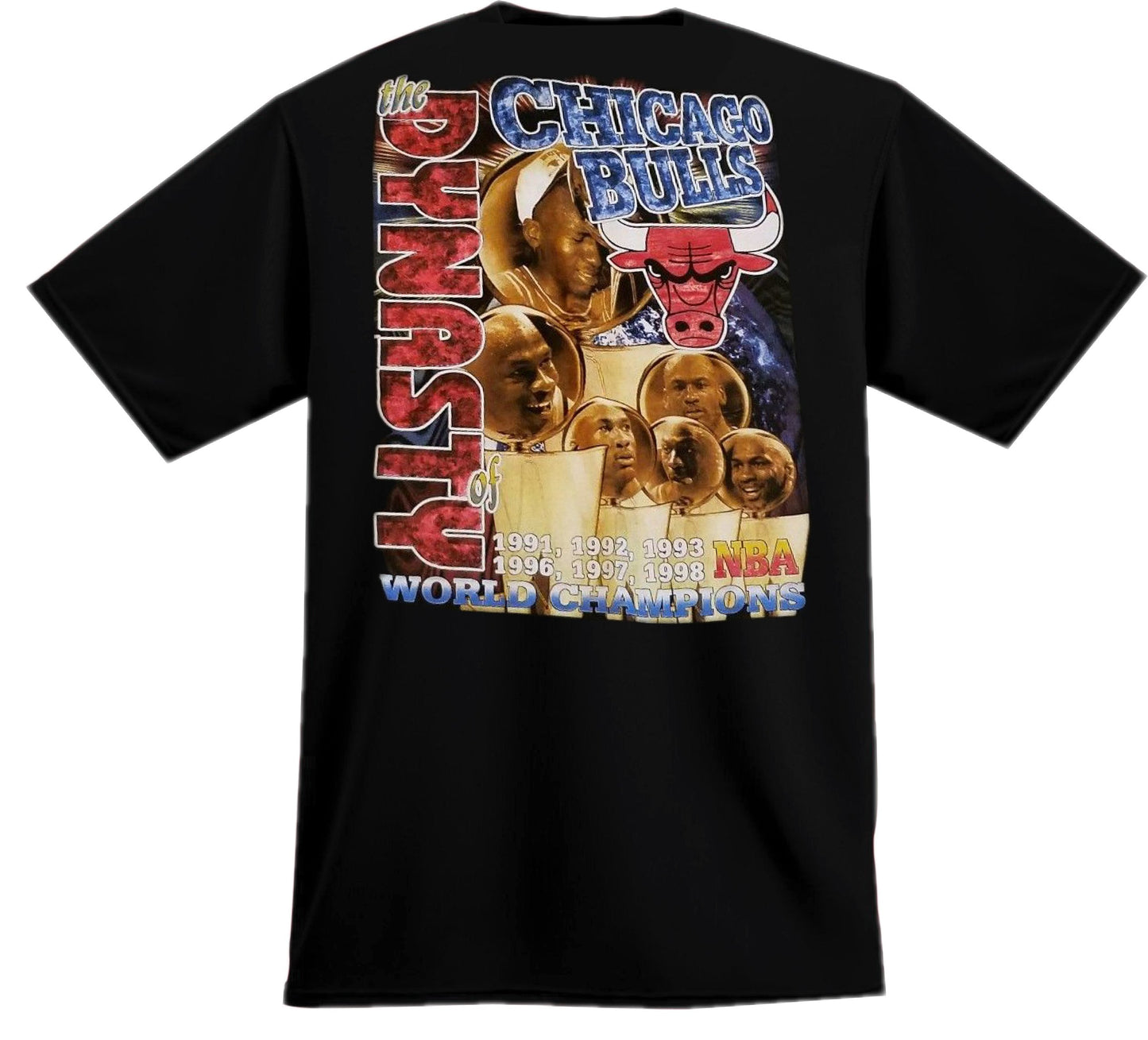 DOUBLE 3-PEAT BULLS TEE